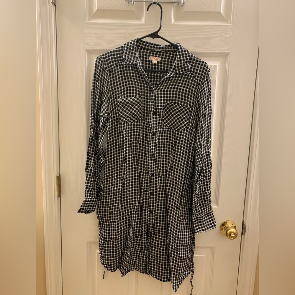 Merona B&W Dress (M)